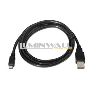Cabo USB A Macho - Micro USB B Macho (3 mts) NANOCABLE