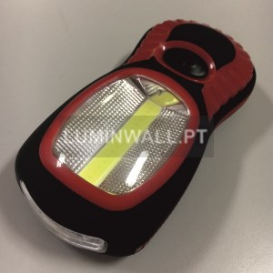 Lanterna LED Mini 3 LED's + 1 LED COB